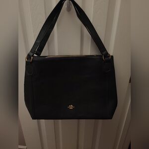 Coach purse bag navy blue